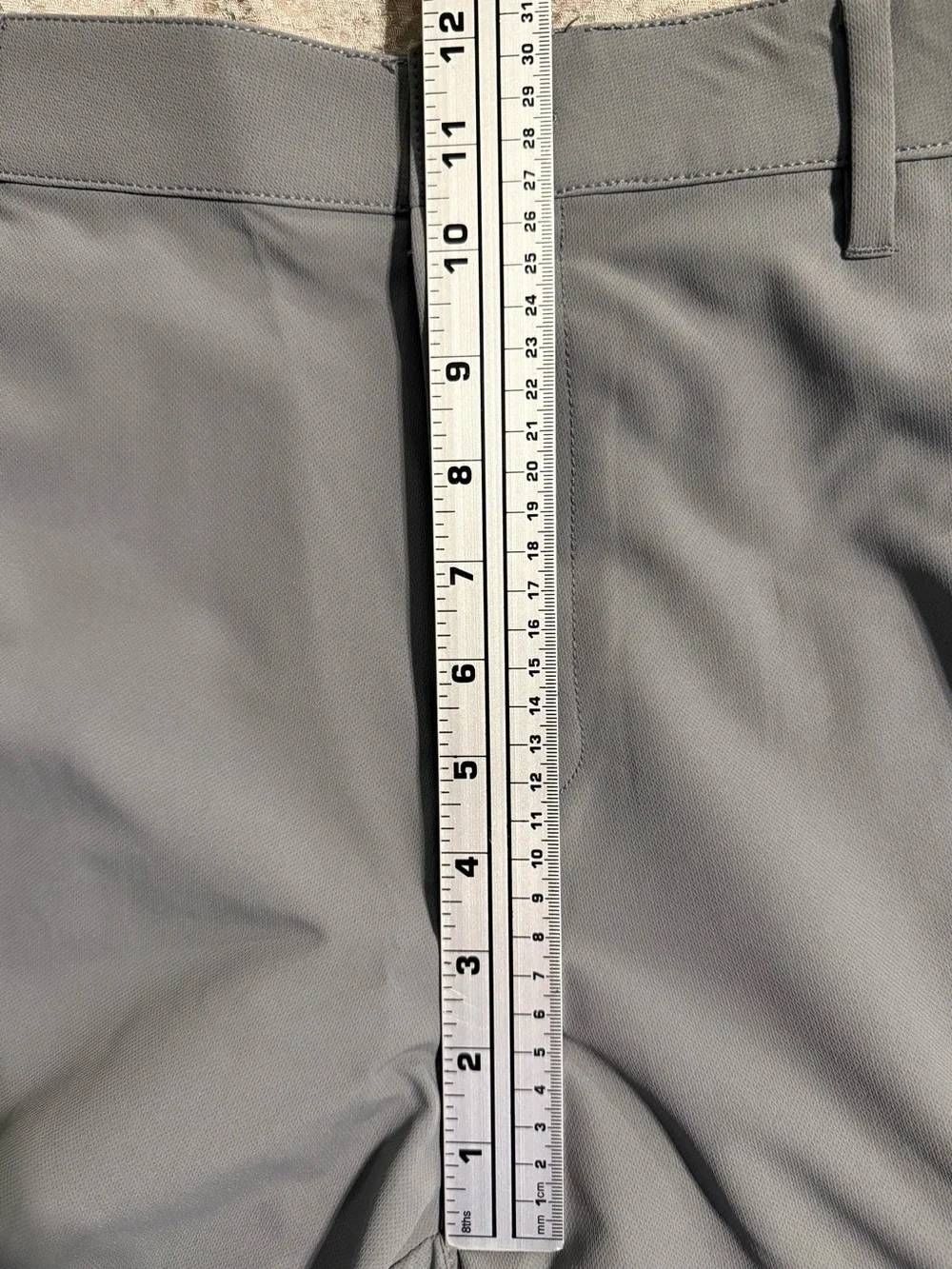 Banana Republic Men’s Tech Performance Pants Gray 36x30 Golf Travel 1557516